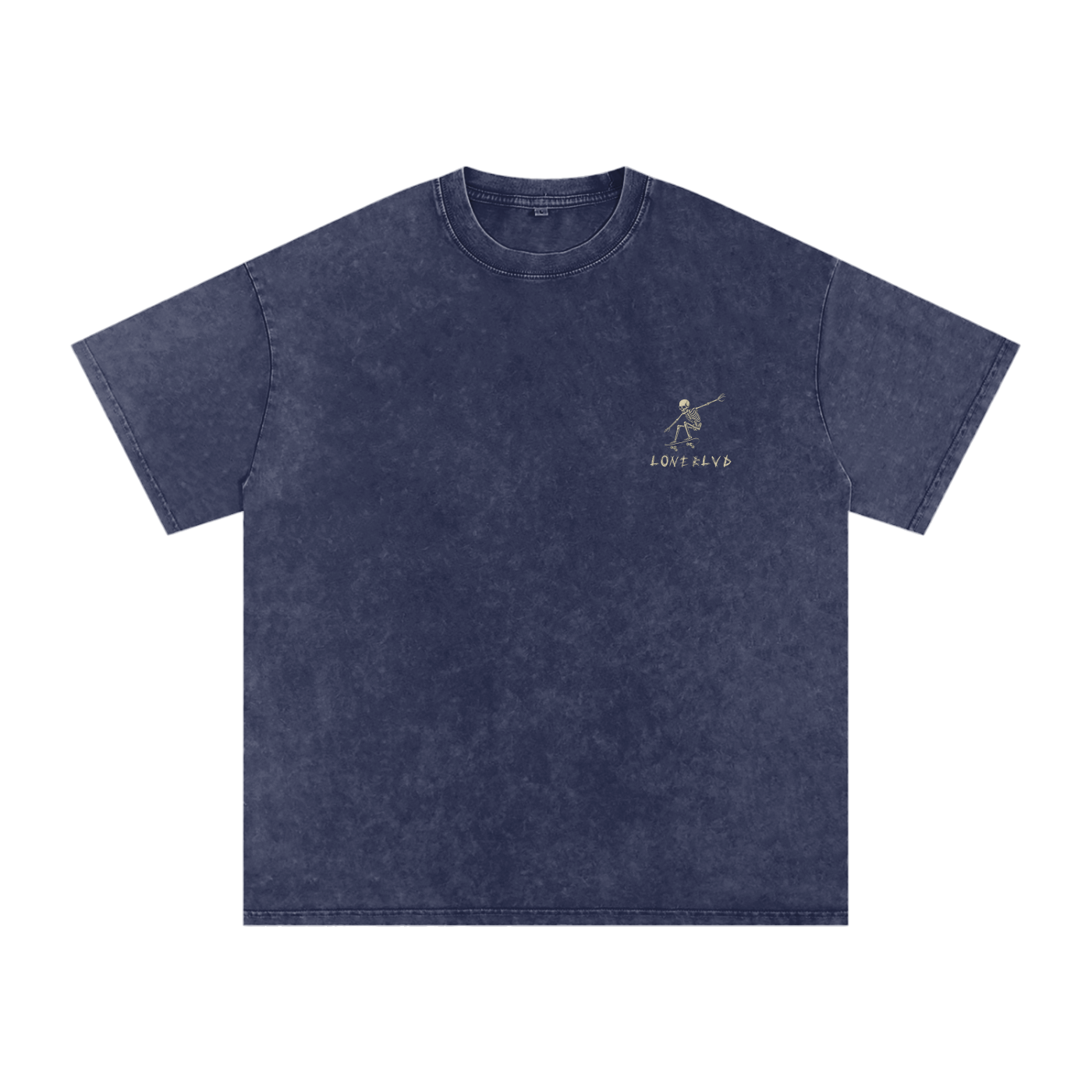 Bones on Boulevard Washed Oversized  T-Shirt