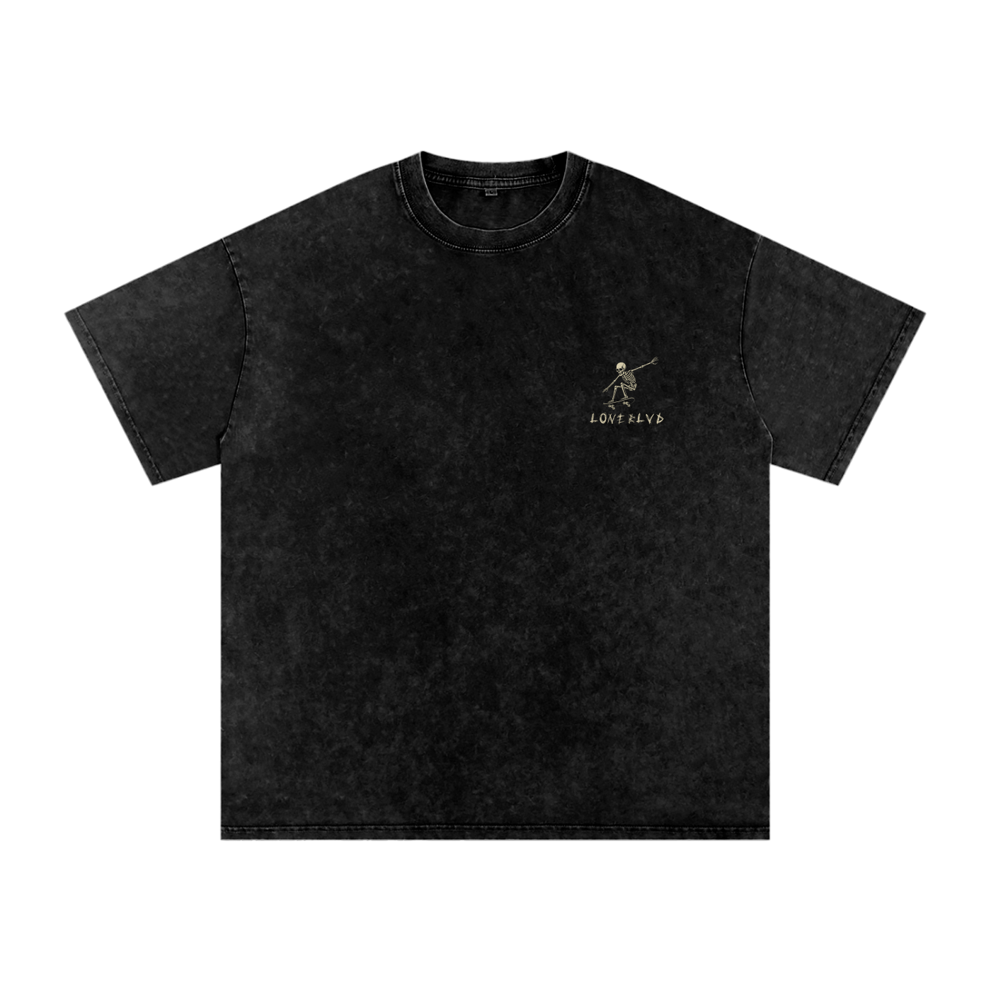 Bones on Boulevard Washed Oversized  T-Shirt